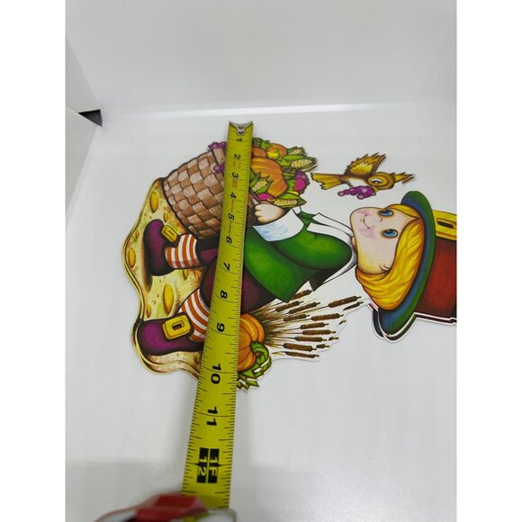 VTG 1978 Beistle St. Patrick’s Day Leprechaun Die Cut Decorations USA Made Decor - Picture 9 of 10